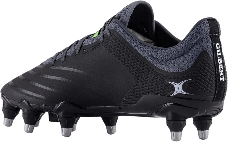 Gilbert Kinetica Pro Power 8S Rugby Boots Black - Image 4